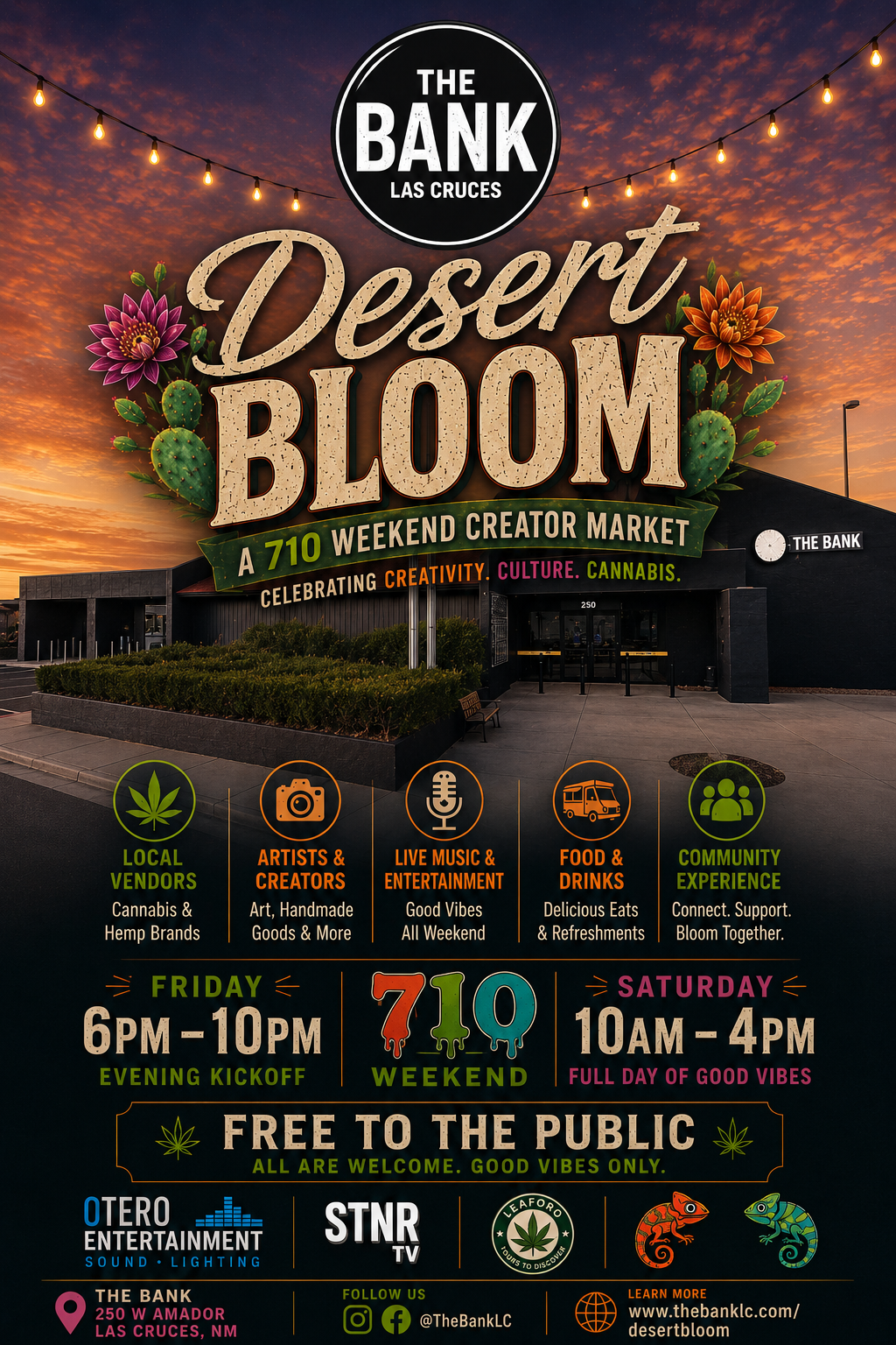Desert Bloom 710 Weekend