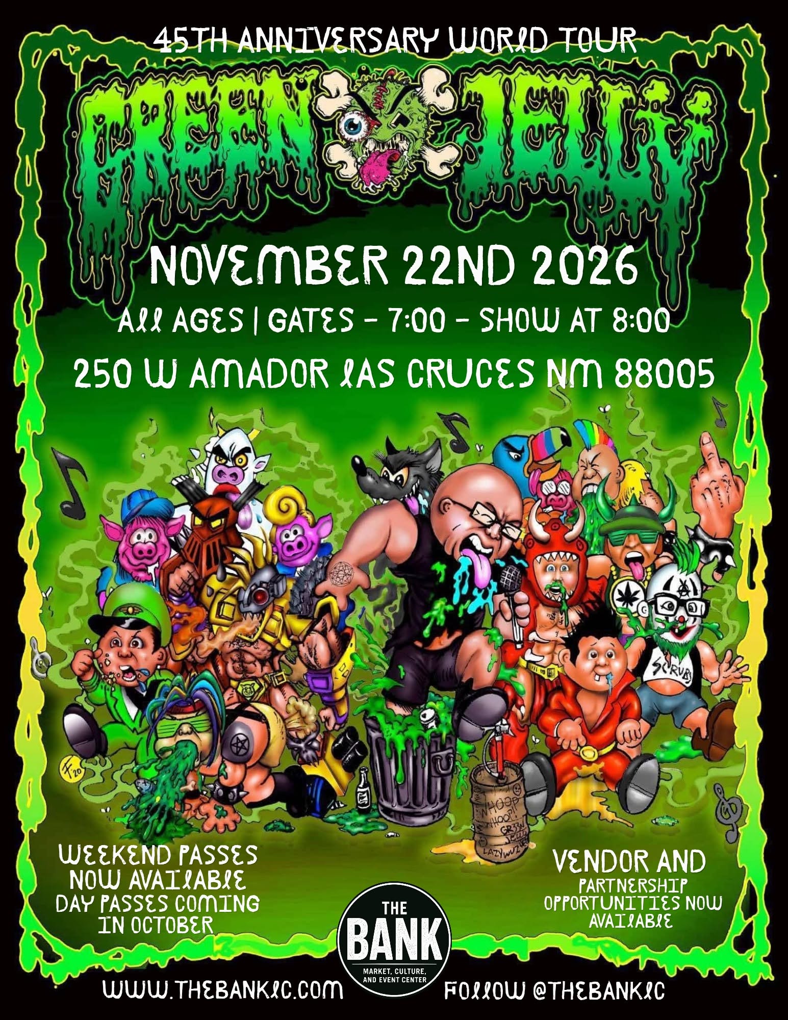 Green Jellÿ 45th Anniversary artwork